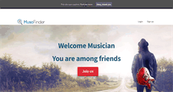 Desktop Screenshot of musofinder.com